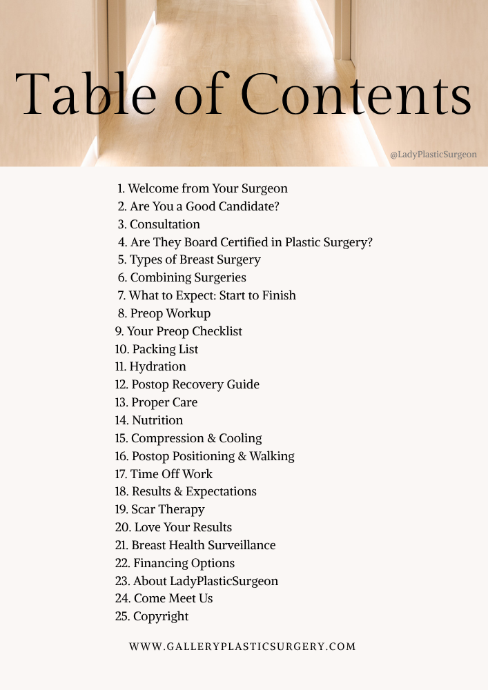 The Thrive Guide: Breast Surgery (PRO VERSION)